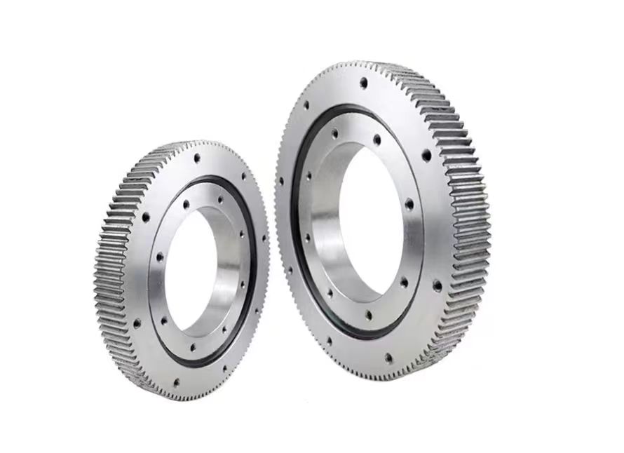 Four-point contact ball slewing bearings